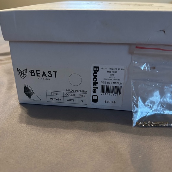 BEAST FASHION Rhinestone Ankle Boot - Picture 4 of 4